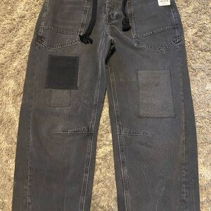 Free people barrel jeans